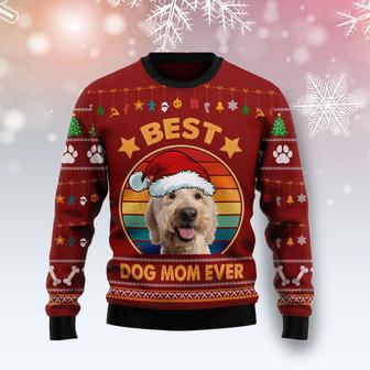 Goldendoodle Best Dog Mom Ever Ugly Christmas Sweater | Favorety UK