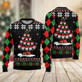 Golf Christmas Tree Snow Ugly Christmas Sweater For Men & Women | Favorety AU