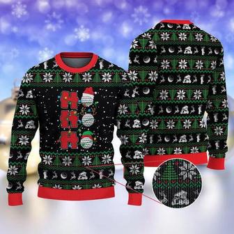 Golfer Ho Ho Ho Golf Christmas Gift Ugly Sweater For Men Women Holiday Sweater | Favorety CA