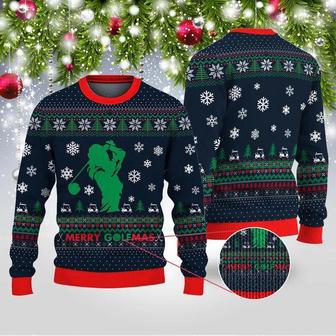 Golfer Mery GolfMas Ugly Sweater For Men Women Holiday Sweater | Favorety AU