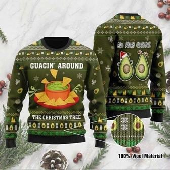 Guacin Around The Christmas Tree Ugly Christmas Sweater | Favorety DE