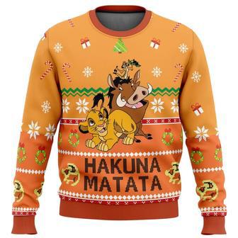 Hakuna Matata ,Ugly Sweater Party,ugly sweater ideas | Favorety AU