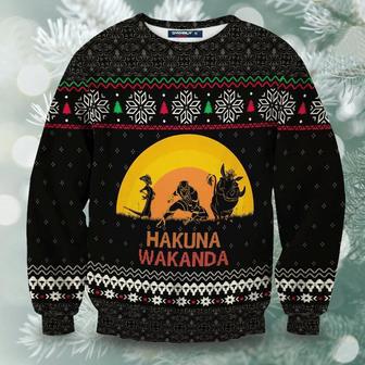 Hakuna Wakanda Ugly Christmas Sweater | Favorety AU