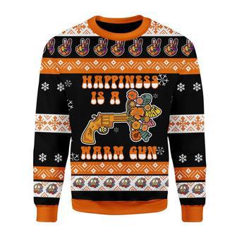 Happiness Is A Warm Gun Ugly Christmas Sweater | Favorety CA