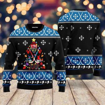 Happy Hockey day Ugly Christmas Sweater For Men & Women | Favorety UK