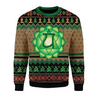 Heart Chakra Ugly Christmas Sweater | Favorety CA