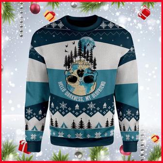 Hello Darkness My Old Friend Ugly Christmas Sweater | Favorety UK