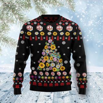 Hippie Tree Xmas Ugly Christmas Sweater | Favorety UK