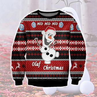 Ho Ho Ho Olaf Frozen Ugly Christmas Sweater | Favorety AU