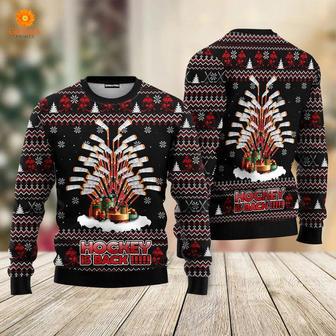 Hockey Is Back Ugly Christmas Sweater For Men & Women | Favorety UK