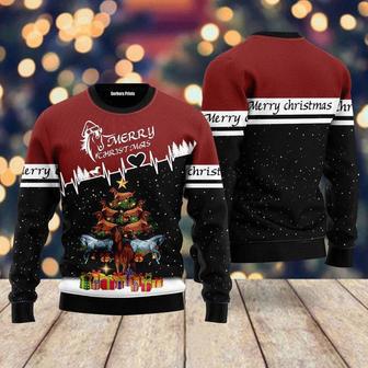 Horse Christmas Tree Ugly Christmas Sweater For Men & Women | Favorety CA