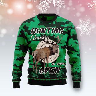 Hunting Season Ugly Christmas Sweater | Favorety