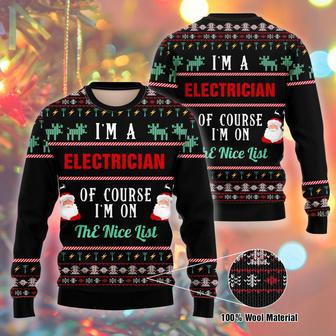 I Am A Electician Ugly Christmas Sweater | Favorety DE