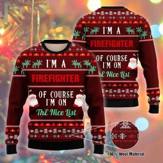 I Am A FirefighterUgly Christmas Sweater | Favorety CA