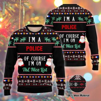 I Am A Police Ugly Christmas Sweater | Favorety AU