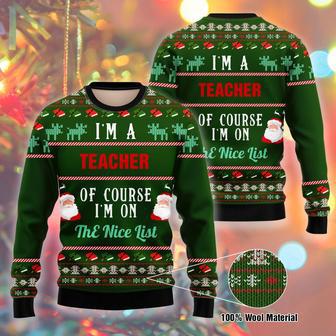 I Am A Teacher Ugly Christmas Sweater | Favorety UK