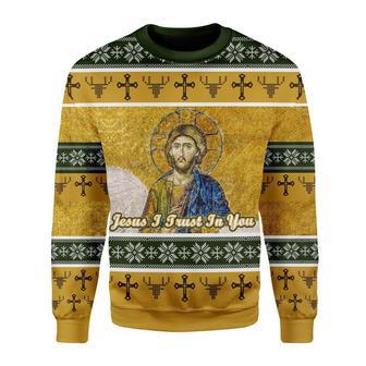 I Trust In You Christmas Sweater | Favorety