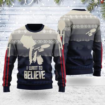 I Want To Believe Christmas Sweater | Favorety DE