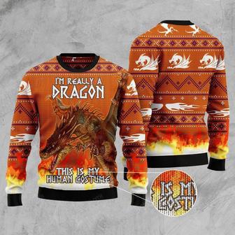 Im Really A Dragon Ugly Christmas Sweater | Favorety CA