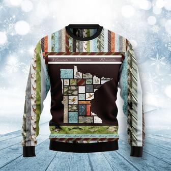 In The Deep Heart Of Minnesota Ugly Christmas Sweater | Favorety CA