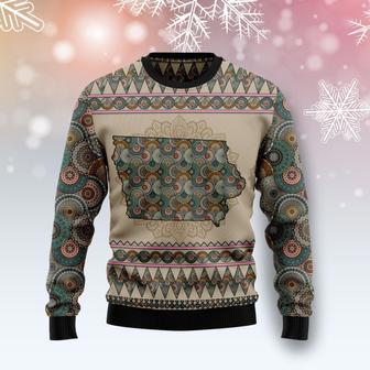 IOWA Mandala Ugly Christmas Sweater | Favorety CA