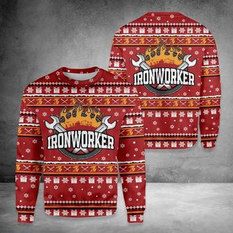 Ironworker Ugly Christmas Sweater | Favorety CA