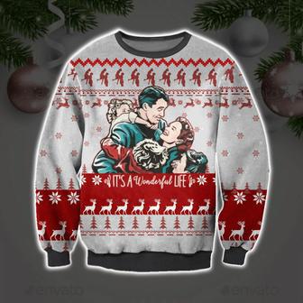 It'S A Wonderful Life Ugly Christmas Sweater | Favorety