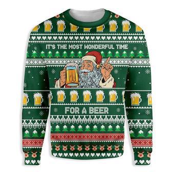 Its The Most Wonderful Occasion For A Beer Ugly Christmas Sweater | Favorety DE