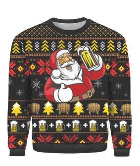 Its The Most Wonderful Time For A Beer Ugly Christmas Sweater For Men & Women | Favorety