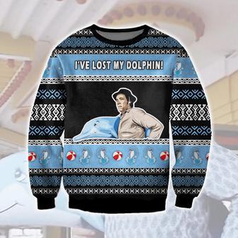 I'Ve Lost My Dolphin Ugly Christmas Sweater | Favorety AU