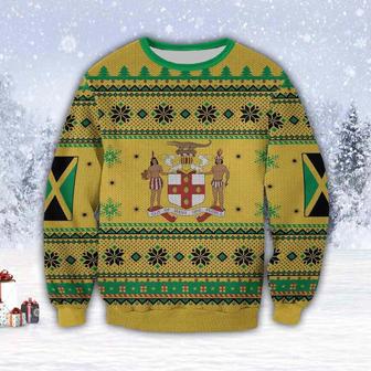 Jamaica Country All Over Print Ugly Christmas Sweater | Favorety UK