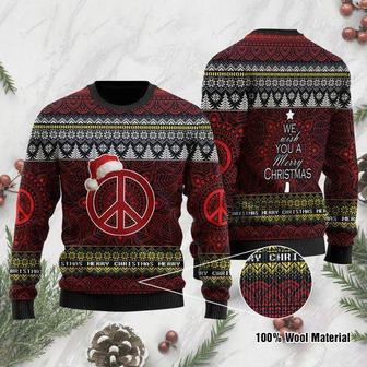 Jesus And Mandala Pattern Ugly Christmas Sweater | Favorety