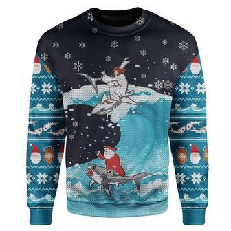 Jesus And Santa Ugly Christmas Sweater | Favorety UK