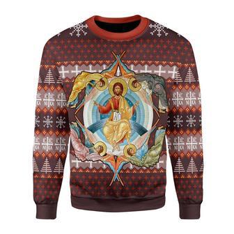 Jesus Orthodoxy Christmas Sweater | Favorety