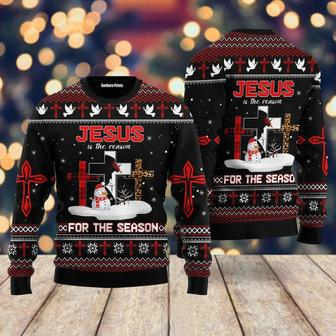 Jesus The Reason for The Season Ugly Christmas Sweater For Men & Women | Favorety UK