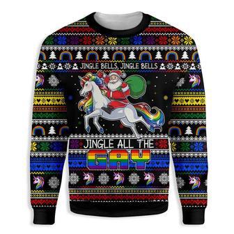 Jingle All The Gay Ugly Christmas Sweater | Favorety DE