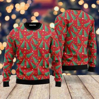 Jingle Jingle Xmas Tree Pattern Ugly Christmas Sweater For Men & Women | Favorety CA