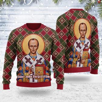 John the Apostle Ugly Christmas Sweater | Favorety