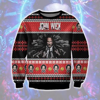 John Wick The Impossible Task Ugly Christmas Sweater | Favorety DE