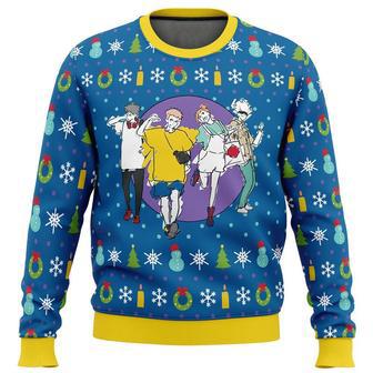 Jujutsu Kaisen Anime Fun Walk 1 Ugly Sweater Gifts | Favorety