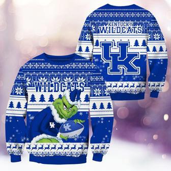 Kentucky Wildcats Grinch Ugly Christmas Sweater | Favorety DE