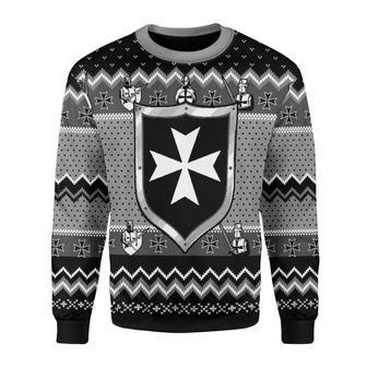 Knights Hospitaller Ugly Christmas Sweater | Favorety