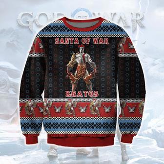 Kratos Ugly Christmas Sweater | Favorety AU