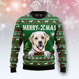 Labrador Retriever Merry Xmas Ugly Christmas Sweater | Favorety UK