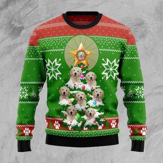 Labrador Retriever Pine Ugly Christmas Sweater | Favorety DE