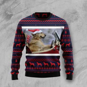 Labrador Retriever Ride Ugly Christmas Sweater | Favorety DE