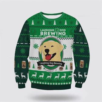 Laughing Dog Brewing Christmas Ugly Sweater – Dog Lover Christmas Sweater | Favorety UK