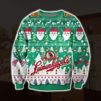 Leinenkugel'S Beer Knitting Pattern Print Ugly Christmas Sweater | Favorety AU