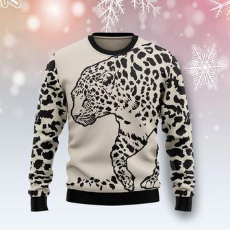 Leopard Pattern Ugly Christmas Sweater | Favorety AU