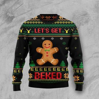 Lets Get Baked Ugly Christmas Sweater | Favorety CA